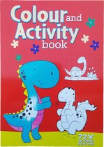Activiteiten & Kleurboek +/- 72 pagina's "Dinosaurus"