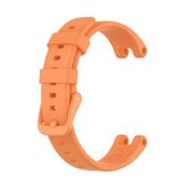 Voor Garmin Lily siliconen vervangende horlogeband met demontagegereedschap (oranje)