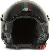 ARMOR AV-85, Italië Zwart, motorhelm, scooterhelm, L, hoofdomtrek 59-60cm