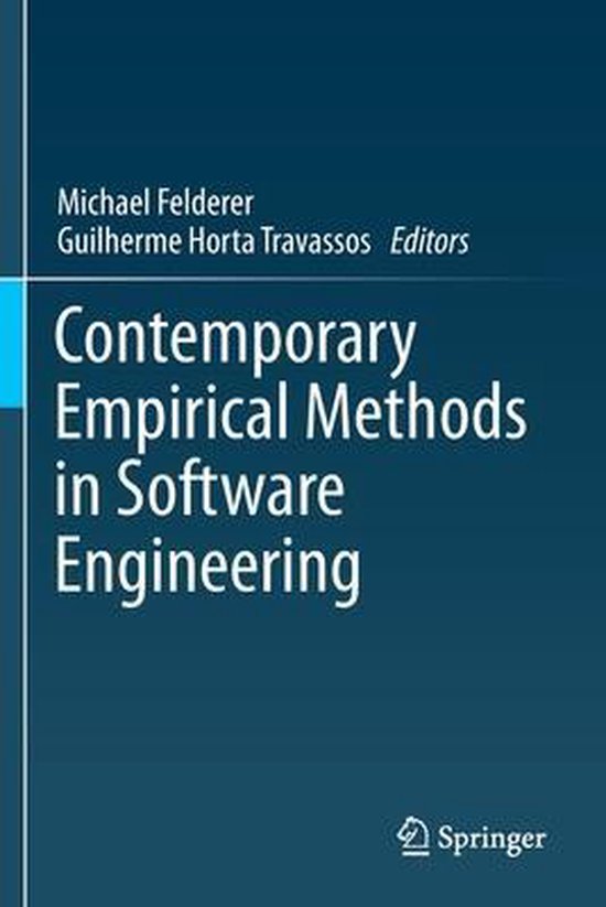 Contemporary empirical methods in software engineering 9783030324919