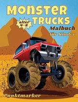 Monster Trucks F�rbung Buch Punktmarker Geschicklichkeit mit der Schere