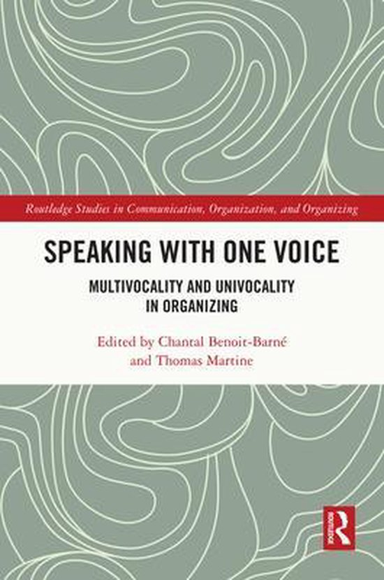 Routledge Studies in Communication, Organization, and Organi ... - cover