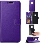 Portemonnee Book Case Hoesje Geschikt voor: Nokia XR20 -  Paars