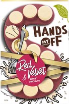 Hands Off - Chocoladeletter Red Velvet - 8 x 120 Gram