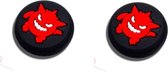 FSW-Products - Thumb grips - 1 Paar = 2 Stuks - Nintendo Switch & Lite - Joystick/Controller Grips - Joy-Con Thumbsticks - Thumbgrips - Switch grips - Pokémon Gengar - Zwart / Rood