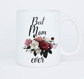 Best mom ever  - Customized mokken en bekers - mokken met tekst - mokken - bekers - cadeautje - cadeau voor vrouw - cadeau vor man - keramiek servies - valentijn cadeautje voor haar - valenti