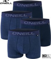 O'Neill - Boxershorts - Heren - Multipack 4 stuks - Blauw mix - 95% Katoen - M