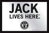 Spiegel - Jack Daniels Lives Here - voor de echte fan of leuk als kado