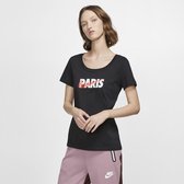 Nike Sportswear Women's T-Shirt - Paris Saint Germain - PSG  - Black