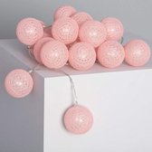 Bollenslinger LED Ledkia Pink Sugar Draadloos (3,5 m)