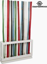 Gekleurde bamboe standaard by Craftenwood