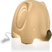 Bureaulamp Elephant Porselein (13,5 x 15,2 x 20,5 cm)