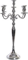 Kroonkandelaar DKD Home Decor Aluminium Verchroomd (42 x 42 x 80 cm)