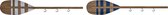 Wandkapstok DKD Home Decor Hout Metaal (2 pcs)