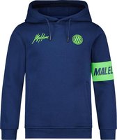 Malelions Junior Sport Captain Hoodie - Navy/Green - 8 | 128