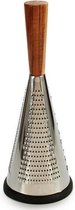 Rasper Roestvrij staal Hout (13 x 34,5 x 13 cm)
