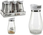 Glazen pot Vivalto (1500 ml) (12 x 24,5 x 12 cm)