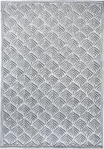 The Rug Republic Hand Tufted VOTICE Ivory/Grey 160 x 230 cm CARPET