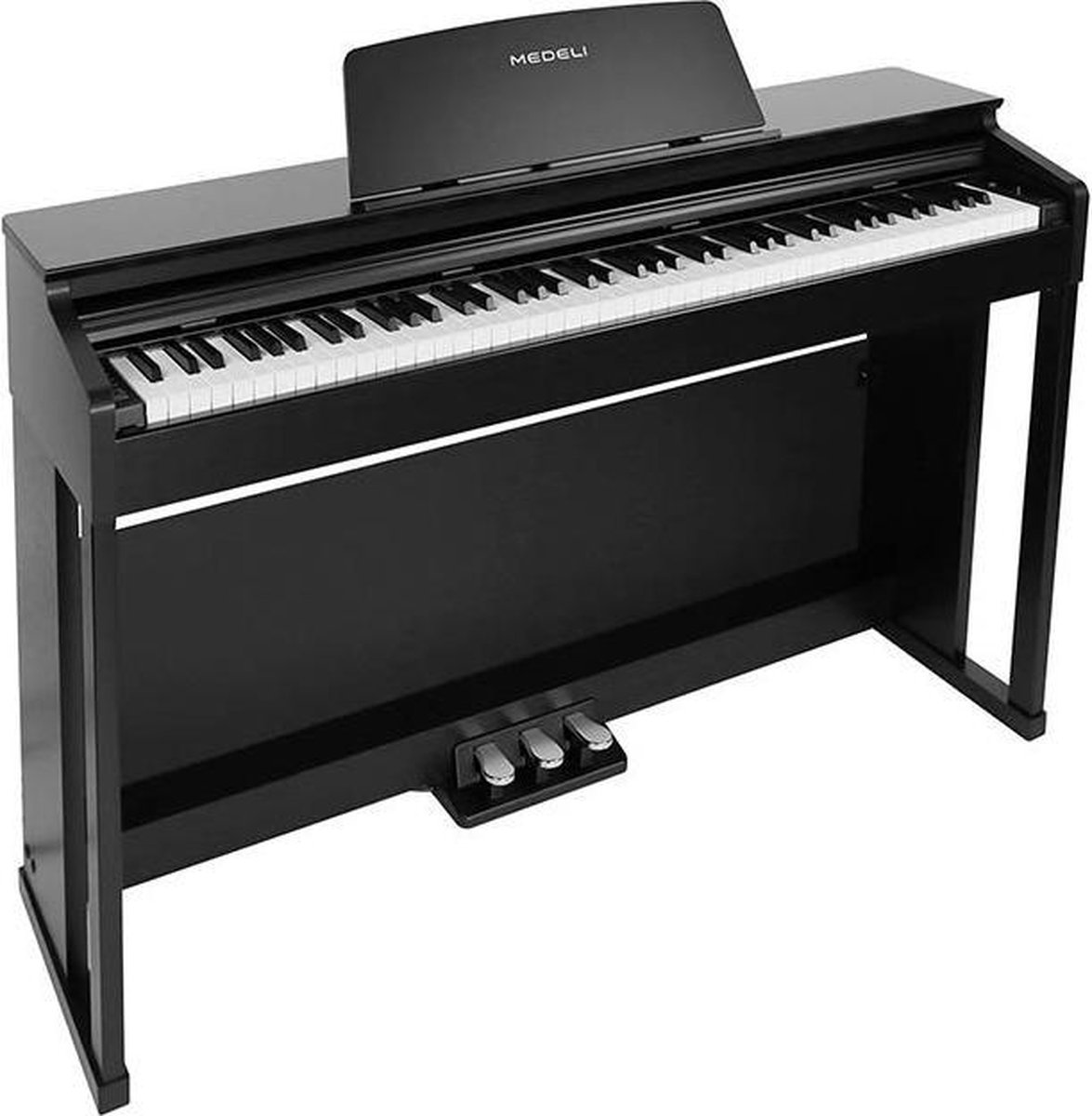 Medeli DP280 BK - Piano - Digitaal - Mat zwart