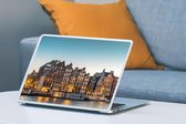 Laptop sticker - 15.6 inch - Architectuur - Amsterdam - Nederland - 36x27,5cm - Laptopstickers - Laptop skin - Cover