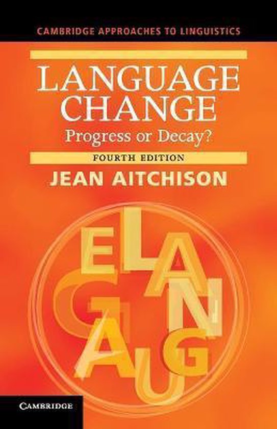9781107678927 - Language Change Progress Or Decay