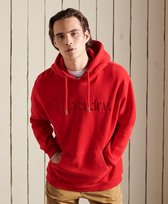 Superdry Heren Trui Geborstelde Source hoodie met Core-logo