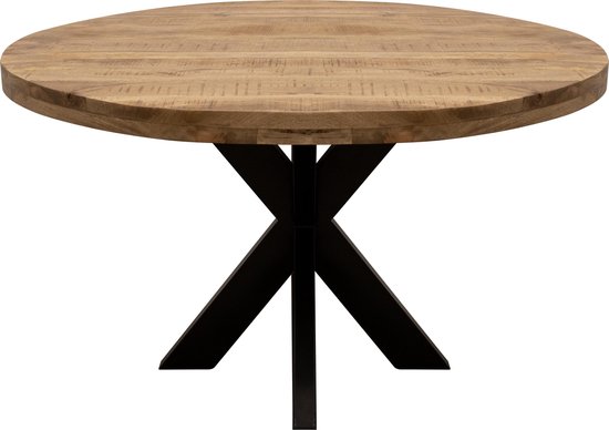 Table de salle à manger Industrial Kick Dax Ronde - 130 cm