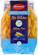 Macaroni Romero Penne Rigate Maïs (400 g)