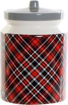 Tin DKD Home Decor Ruiten Dolomite 2,3 L (15 x 15 x 22 cm)
