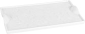 Dienblad Casual Porselein Wit (25 x 15,5 x 2,5 cm)