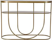 Console DKD Home Decor Metaal Kristal (100.5 x 32 x 75 cm)