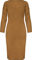 Knitted Dress Camel