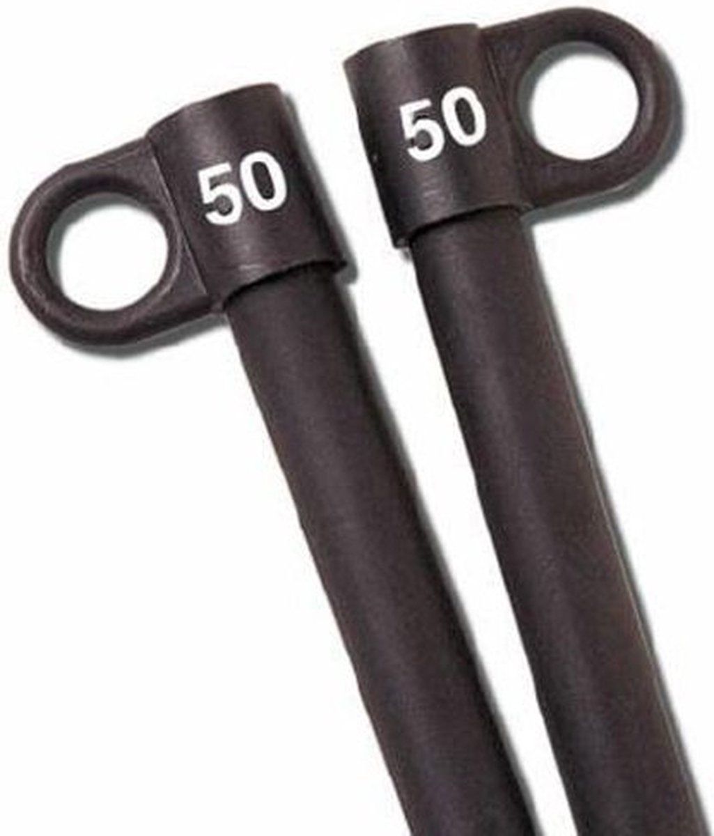 Scsports® corde triceps - en nylon, 68 cm, poignées en caoutchouc