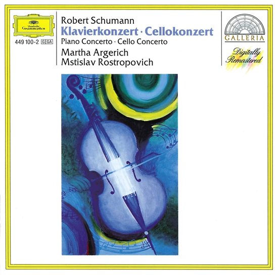 Martha Argerich, Mstislav Rostropovich - Schumann: Piano Concerto Op.54; Cello Concerto Op. (CD)