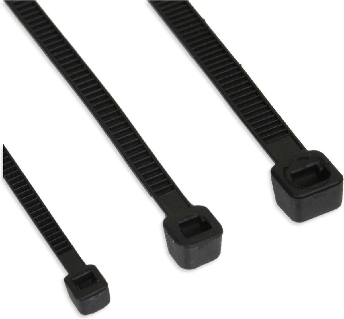 InLine Tie-wraps - 100 x 2,5mm - 100 stuks - Zwart