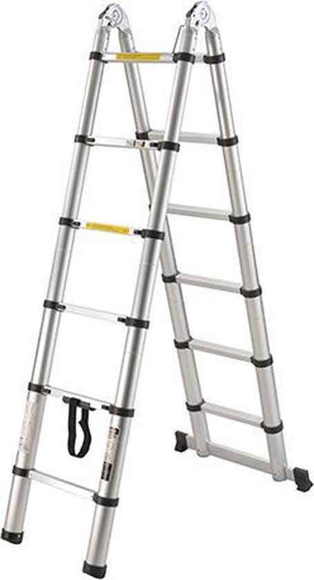 Herzberg Telescopische Ladder Dubbel 4,40 Meter | bol.com