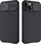 Telefoonhoesje geschikt voor Apple iPhone 13 - Nillkin CamShield Pro Case - Zwart
