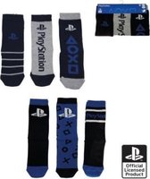 6 paar sokken Playstation- jongens- maat 35/38