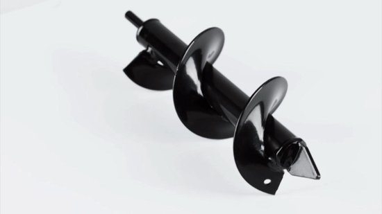 Grondboor voor Planten - 25 CM - Palenboor - Moestuin - Bollenplanter - Zwart