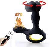 Vibromasseur Butt Plug avec télécommande - Ensemble stimulateur de prostate gay - Dildo anal homme - Kit plug anal - Buttplugs large