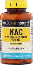 Mason Natural - NAC N-Acethyl-L-Cysteine, 500 mg, 60 Capsules