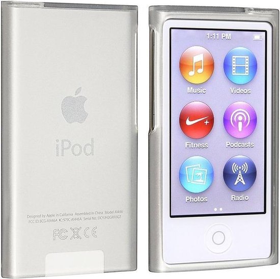 TPU Flex Bescherm-Cover Case Hoes Skin Hoesje voor iPod Nano 7 7G Clear - The Powerstore