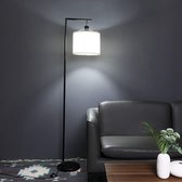 Vloerlamp met 2 x 12W Shades Dimbare - Afstandsbediening - Zwart