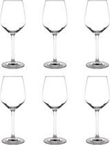 Veluw Riven Wijnglas 36,5cl - Ø8,5 x (H)21,5cm  (Set van 6)