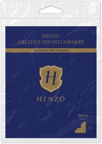 Fotoplakkers - Henzo - Creative Fotohoekjes - 108 stuks 12 mm - Zelfklevend permanent - Mix