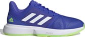 adidas CourtJam Bounce  Sportschoenen - Maat 46 - Mannen - blauw/wit/lichtgroen