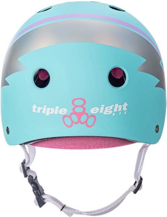 The Certified Sweatsaver Helmet Teal Hologram XS/S - Triple Eight