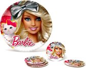 Bordenset Barbie (5 Pcs) (ø 23 cm)