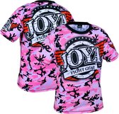 Joya T-Shirt Camo Pink - Roze - 140