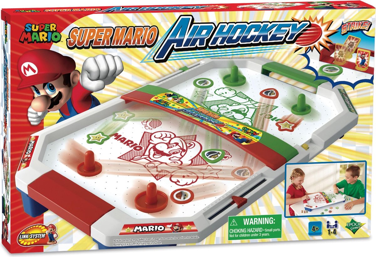 Super Mario Games Tafelspel Air Hockey